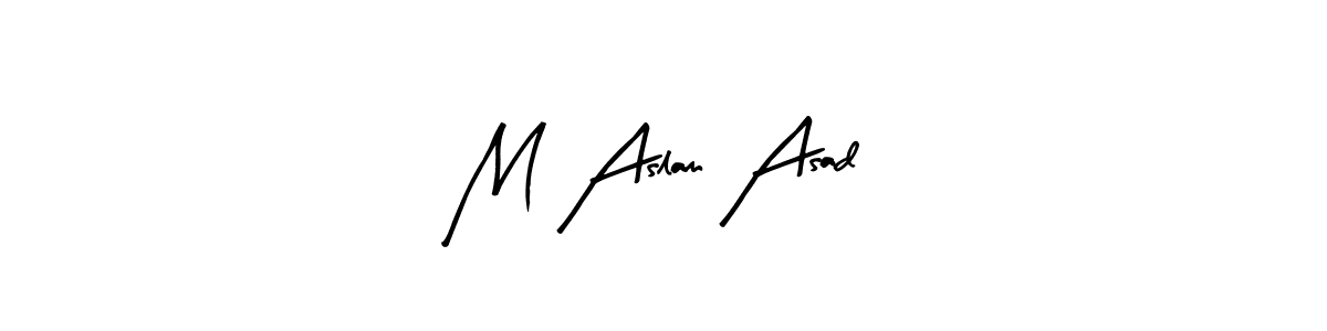 Once you've used our free online signature maker to create your best signature Arty Signature style, it's time to enjoy all of the benefits that M Aslam Asad name signing documents. M Aslam Asad signature style 8 images and pictures png