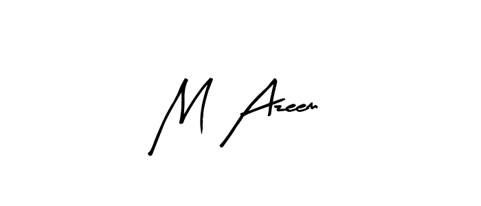 How to make M Azeem signature? Arty Signature is a professional autograph style. Create handwritten signature for M Azeem name. M Azeem signature style 8 images and pictures png
