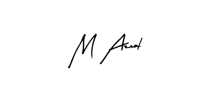 Make a beautiful signature design for name M Azmat. Use this online signature maker to create a handwritten signature for free. M Azmat signature style 8 images and pictures png