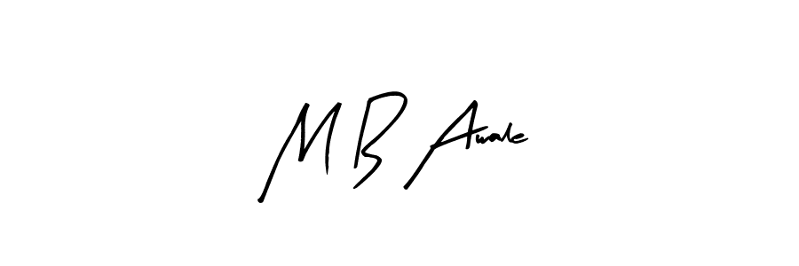 Best and Professional Signature Style for M B Awale. Arty Signature Best Signature Style Collection. M B Awale signature style 8 images and pictures png