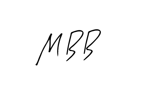 M B B stylish signature style. Best Handwritten Sign (Arty Signature) for my name. Handwritten Signature Collection Ideas for my name M B B. M B B signature style 8 images and pictures png