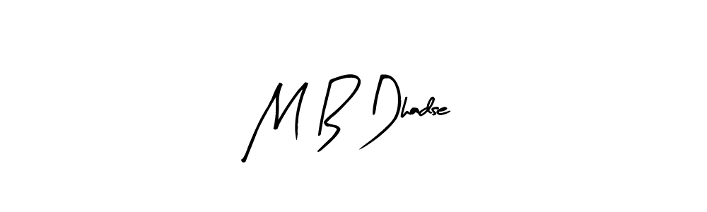 You can use this online signature creator to create a handwritten signature for the name M B Dhadse. This is the best online autograph maker. M B Dhadse signature style 8 images and pictures png