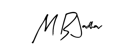 The Arty Signature font gives name M B Jadhav a signature that looks effortless yet distinguished. Download high-res PNG instantly. M B Jadhav signature style 8 images and pictures png