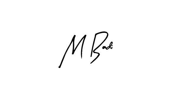 This is the best signature style for the M Badi name. Also you like these signature font (Arty Signature). Mix name signature. M Badi signature style 8 images and pictures png