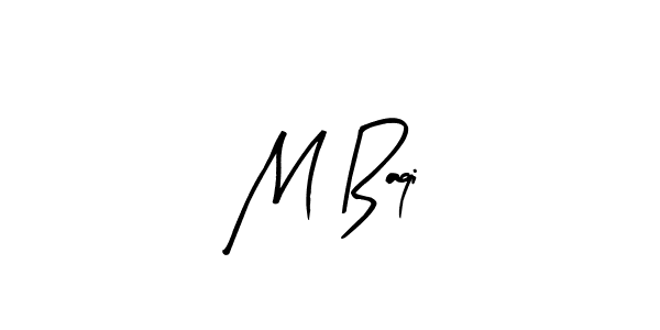 How to make M Baqi signature? Arty Signature is a professional autograph style. Create handwritten signature for M Baqi name. M Baqi signature style 8 images and pictures png