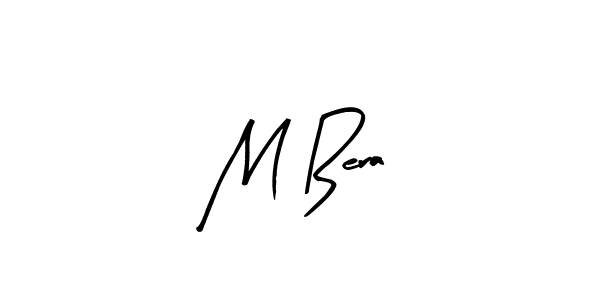 Design your own signature with our free online signature maker. With this signature software, you can create a handwritten (Arty Signature) signature for name M Bera. M Bera signature style 8 images and pictures png