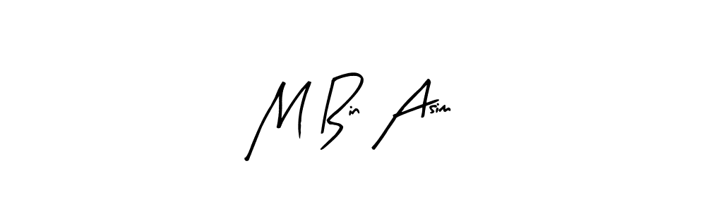 Make a beautiful signature design for name M Bin Asim. Use this online signature maker to create a handwritten signature for free. M Bin Asim signature style 8 images and pictures png