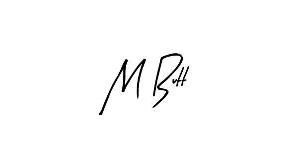Design your own signature with our free online signature maker. With this signature software, you can create a handwritten (Arty Signature) signature for name M Butt. M Butt signature style 8 images and pictures png
