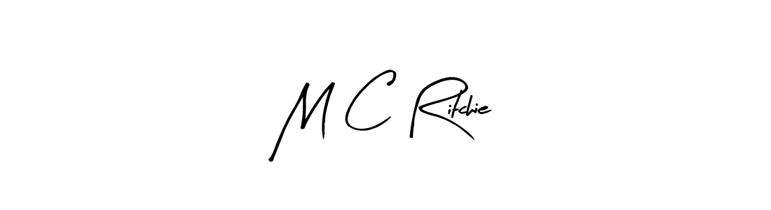 How to Draw M C Ritchie signature style? Arty Signature is a latest design signature styles for name M C Ritchie. M C Ritchie signature style 8 images and pictures png