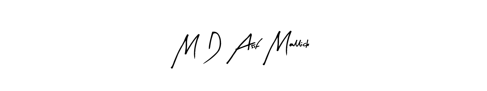 You can use this online signature creator to create a handwritten signature for the name M D Asif Mallick. This is the best online autograph maker. M D Asif Mallick signature style 8 images and pictures png