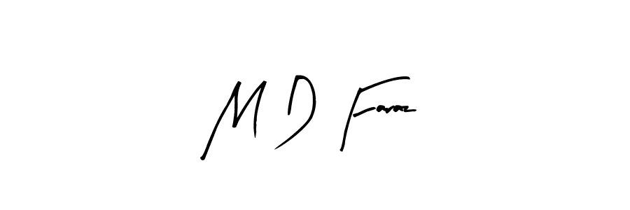 How to Draw M D Faraz signature style? Arty Signature is a latest design signature styles for name M D Faraz. M D Faraz signature style 8 images and pictures png