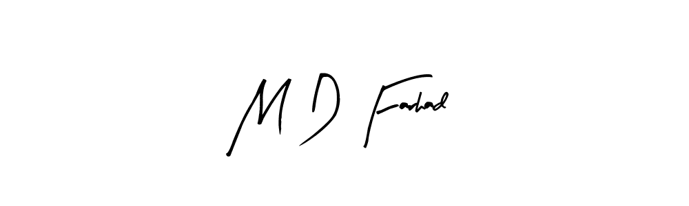 Here are the top 10 professional signature styles for the name M D Farhad. These are the best autograph styles you can use for your name. M D Farhad signature style 8 images and pictures png