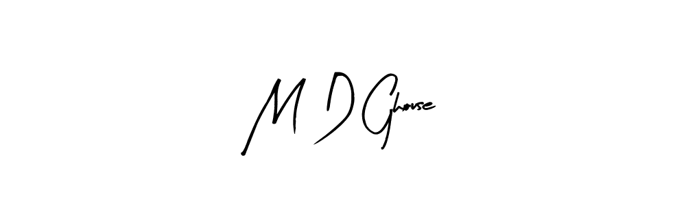 M D Ghouse stylish signature style. Best Handwritten Sign (Arty Signature) for my name. Handwritten Signature Collection Ideas for my name M D Ghouse. M D Ghouse signature style 8 images and pictures png