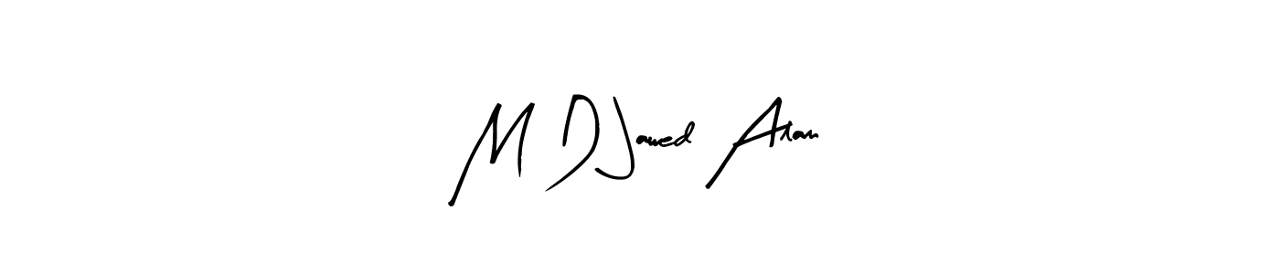 if you are searching for the best signature style for your name M D Jawed Alam. so please give up your signature search. here we have designed multiple signature styles  using Arty Signature. M D Jawed Alam signature style 8 images and pictures png