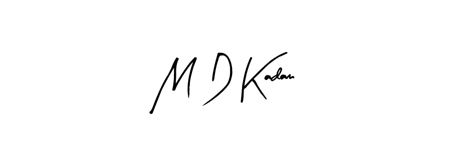 You can use this online signature creator to create a handwritten signature for the name M D Kadam. This is the best online autograph maker. M D Kadam signature style 8 images and pictures png