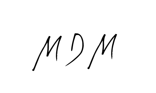 Similarly Arty Signature is the best handwritten signature design. Signature creator online .You can use it as an online autograph creator for name M D M. M D M signature style 8 images and pictures png