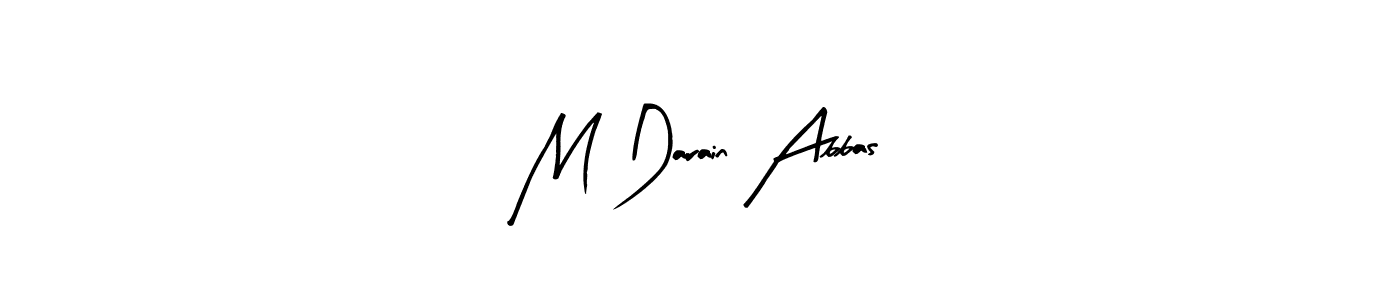 You can use this online signature creator to create a handwritten signature for the name M Darain Abbas. This is the best online autograph maker. M Darain Abbas signature style 8 images and pictures png