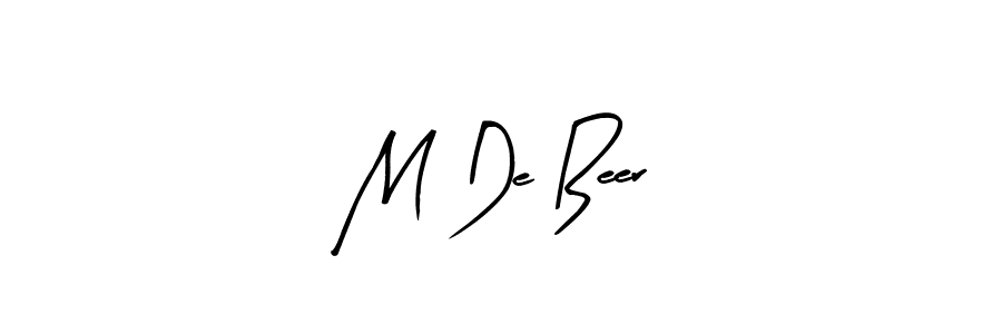 This is the best signature style for the M De Beer name. Also you like these signature font (Arty Signature). Mix name signature. M De Beer signature style 8 images and pictures png