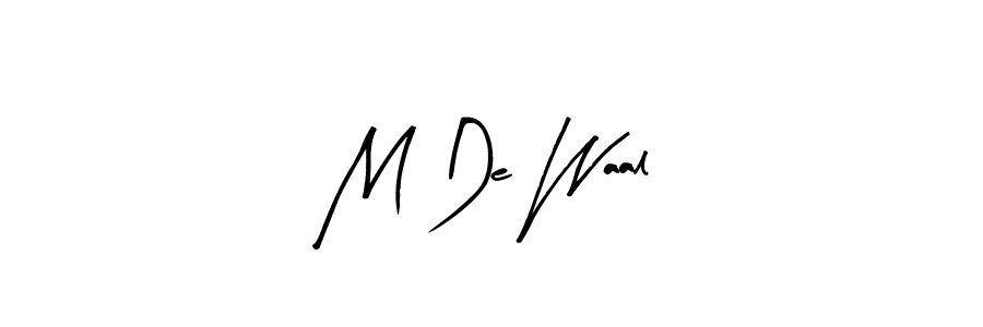 Also You can easily find your signature by using the search form. We will create M De Waal name handwritten signature images for you free of cost using Arty Signature sign style. M De Waal signature style 8 images and pictures png