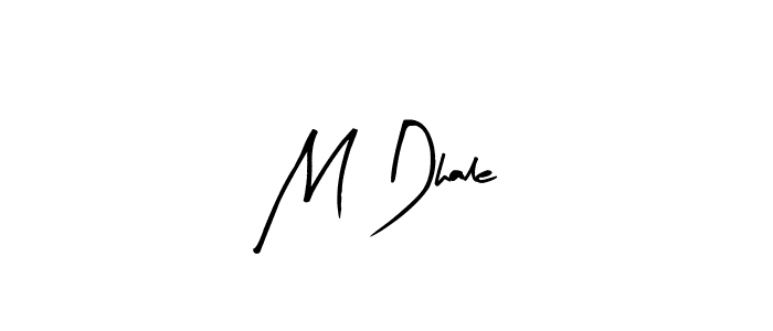 You can use this online signature creator to create a handwritten signature for the name M Dhale. This is the best online autograph maker. M Dhale signature style 8 images and pictures png