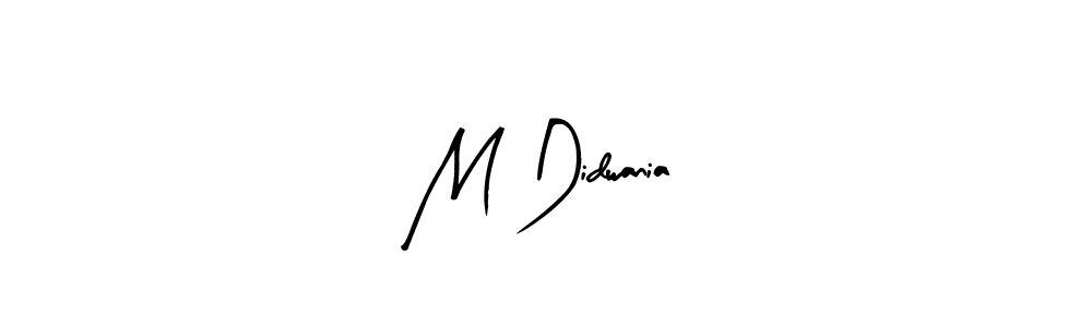 Here are the top 10 professional signature styles for the name M Didwania. These are the best autograph styles you can use for your name. M Didwania signature style 8 images and pictures png