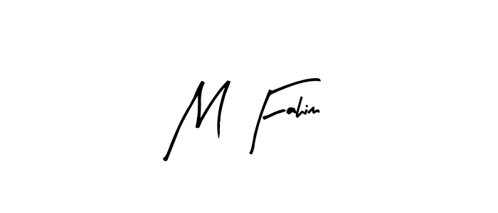 The best way (Arty Signature) to make a short signature is to pick only two or three words in your name. The name M Fahim include a total of six letters. For converting this name. M Fahim signature style 8 images and pictures png