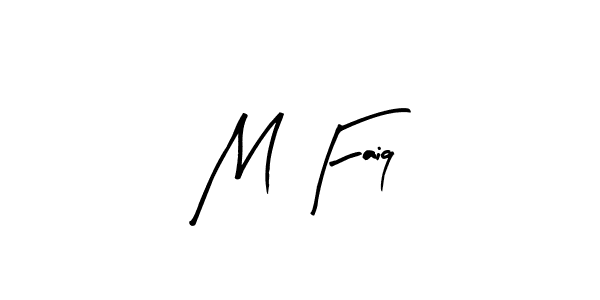 How to Draw M Faiq signature style? Arty Signature is a latest design signature styles for name M Faiq. M Faiq signature style 8 images and pictures png