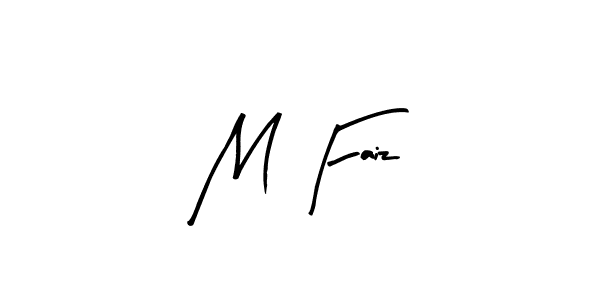 if you are searching for the best signature style for your name M Faiz. so please give up your signature search. here we have designed multiple signature styles  using Arty Signature. M Faiz signature style 8 images and pictures png