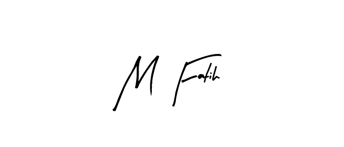 Make a beautiful signature design for name M Fatih. Use this online signature maker to create a handwritten signature for free. M Fatih signature style 8 images and pictures png