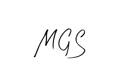 Design your own signature with our free online signature maker. With this signature software, you can create a handwritten (Arty Signature) signature for name M G S. M G S signature style 8 images and pictures png