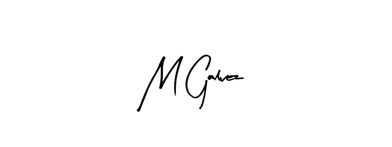 Make a beautiful signature design for name M Galvez. With this signature (Arty Signature) style, you can create a handwritten signature for free. M Galvez signature style 8 images and pictures png