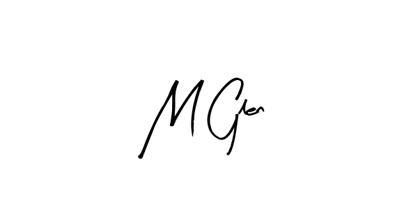 Once you've used our free online signature maker to create your best signature Arty Signature style, it's time to enjoy all of the benefits that M Glen name signing documents. M Glen signature style 8 images and pictures png