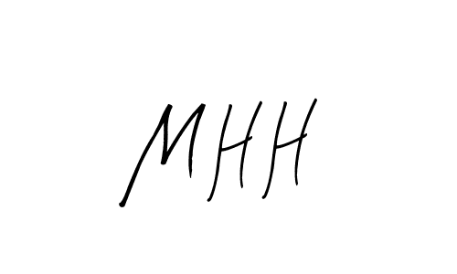 Use a signature maker to create a handwritten signature online. With this signature software, you can design (Arty Signature) your own signature for name M H H. M H H signature style 8 images and pictures png