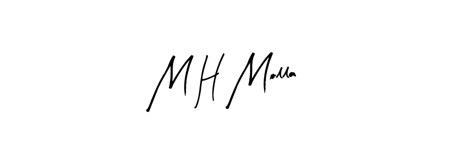 This is the best signature style for the M H Molla name. Also you like these signature font (Arty Signature). Mix name signature. M H Molla signature style 8 images and pictures png