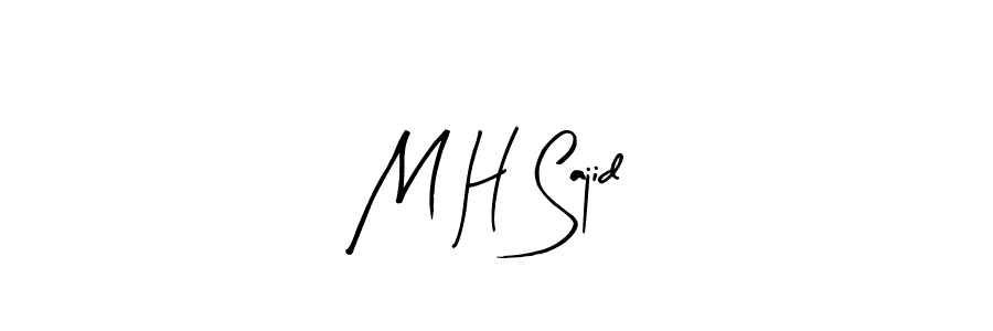 Make a short M H Sajid signature style. Manage your documents anywhere anytime using Arty Signature. Create and add eSignatures, submit forms, share and send files easily. M H Sajid signature style 8 images and pictures png