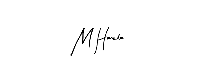Make a beautiful signature design for name M Hanzla. With this signature (Arty Signature) style, you can create a handwritten signature for free. M Hanzla signature style 8 images and pictures png