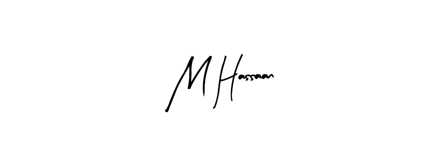 Use a signature maker to create a handwritten signature online. With this signature software, you can design (Arty Signature) your own signature for name M Hassaan. M Hassaan signature style 8 images and pictures png