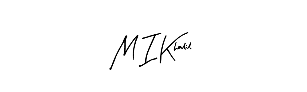 You should practise on your own different ways (Arty Signature) to write your name (M I Khalil) in signature. don't let someone else do it for you. M I Khalil signature style 8 images and pictures png