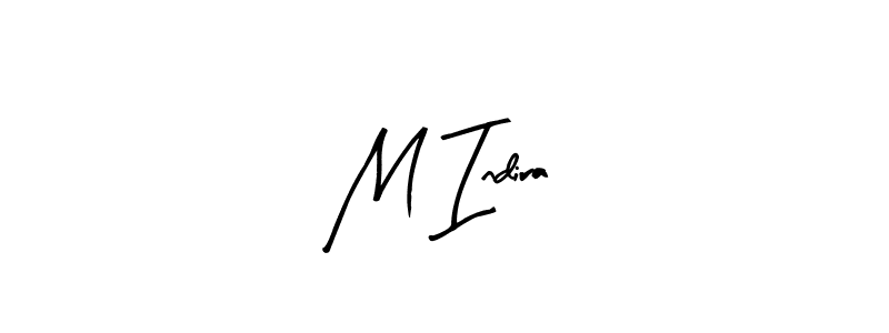 Also we have M Indira name is the best signature style. Create professional handwritten signature collection using Arty Signature autograph style. M Indira signature style 8 images and pictures png