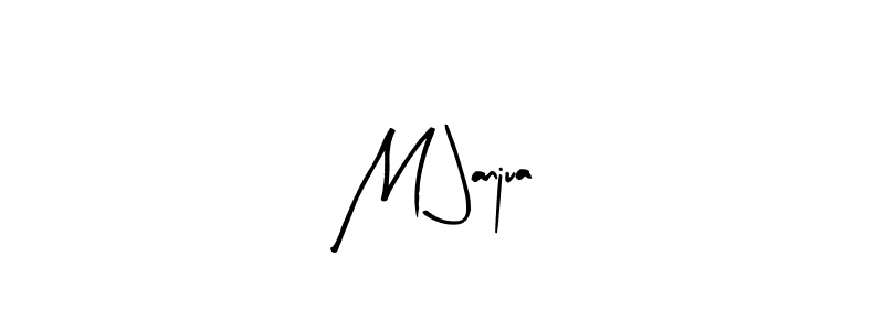 Make a beautiful signature design for name M Janjua. Use this online signature maker to create a handwritten signature for free. M Janjua signature style 8 images and pictures png