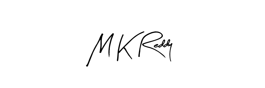 The best way (Arty Signature) to make a short signature is to pick only two or three words in your name. The name M K Reddy include a total of six letters. For converting this name. M K Reddy signature style 8 images and pictures png