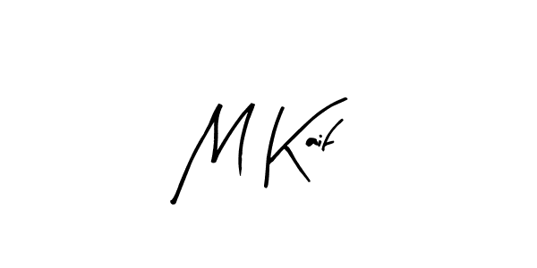 Make a beautiful signature design for name M Kaif. Use this online signature maker to create a handwritten signature for free. M Kaif signature style 8 images and pictures png