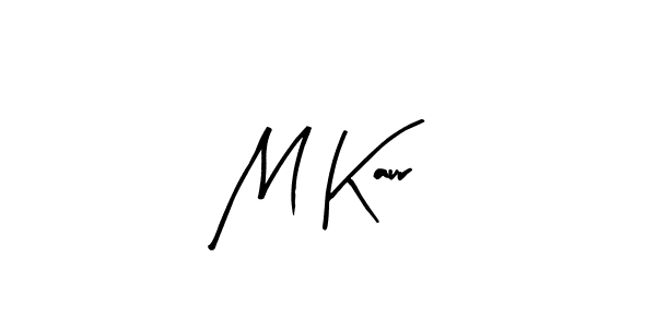 M Kaur stylish signature style. Best Handwritten Sign (Arty Signature) for my name. Handwritten Signature Collection Ideas for my name M Kaur. M Kaur signature style 8 images and pictures png