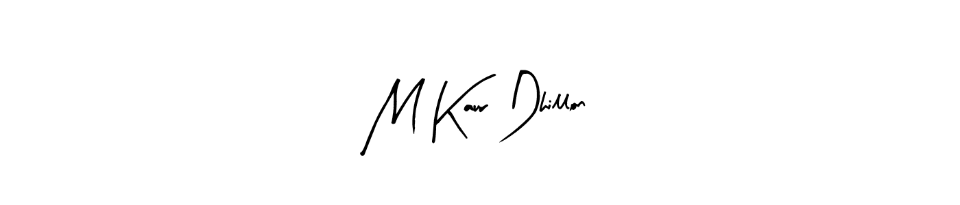 M Kaur Dhillon stylish signature style. Best Handwritten Sign (Arty Signature) for my name. Handwritten Signature Collection Ideas for my name M Kaur Dhillon. M Kaur Dhillon signature style 8 images and pictures png