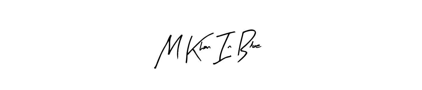 How to Draw M Khan In Blue signature style? Arty Signature is a latest design signature styles for name M Khan In Blue. M Khan In Blue signature style 8 images and pictures png