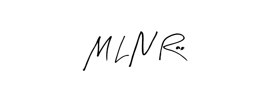 You can use this online signature creator to create a handwritten signature for the name M L N Rao. This is the best online autograph maker. M L N Rao signature style 8 images and pictures png