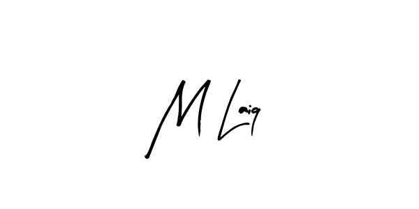 How to Draw M Laiq signature style? Arty Signature is a latest design signature styles for name M Laiq. M Laiq signature style 8 images and pictures png