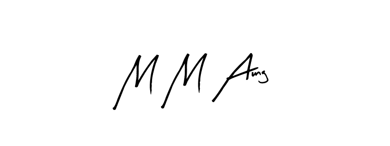 See photos of M M Aung official signature by Spectra . Check more albums & portfolios. Read reviews & check more about Arty Signature font. M M Aung signature style 8 images and pictures png