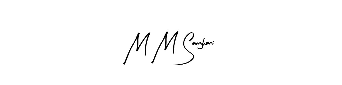 Once you've used our free online signature maker to create your best signature Arty Signature style, it's time to enjoy all of the benefits that M M Sanghani name signing documents. M M Sanghani signature style 8 images and pictures png