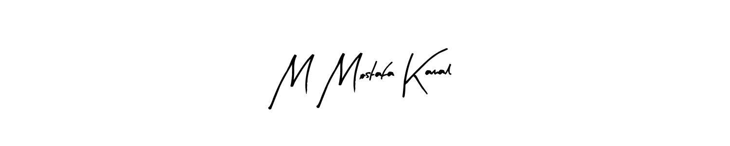 How to make M Mostafa Kamal name signature. Use Arty Signature style for creating short signs online. This is the latest handwritten sign. M Mostafa Kamal signature style 8 images and pictures png